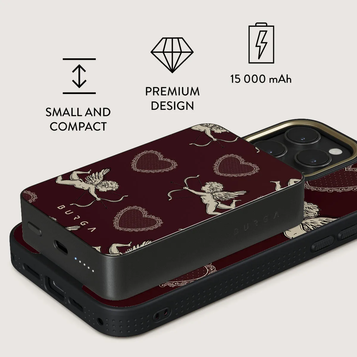 Lovestruck - Magnetic Power Bank
