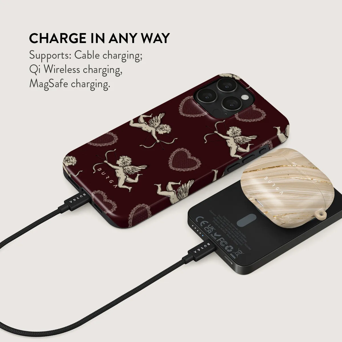 Lovestruck - Magnetic Power Bank