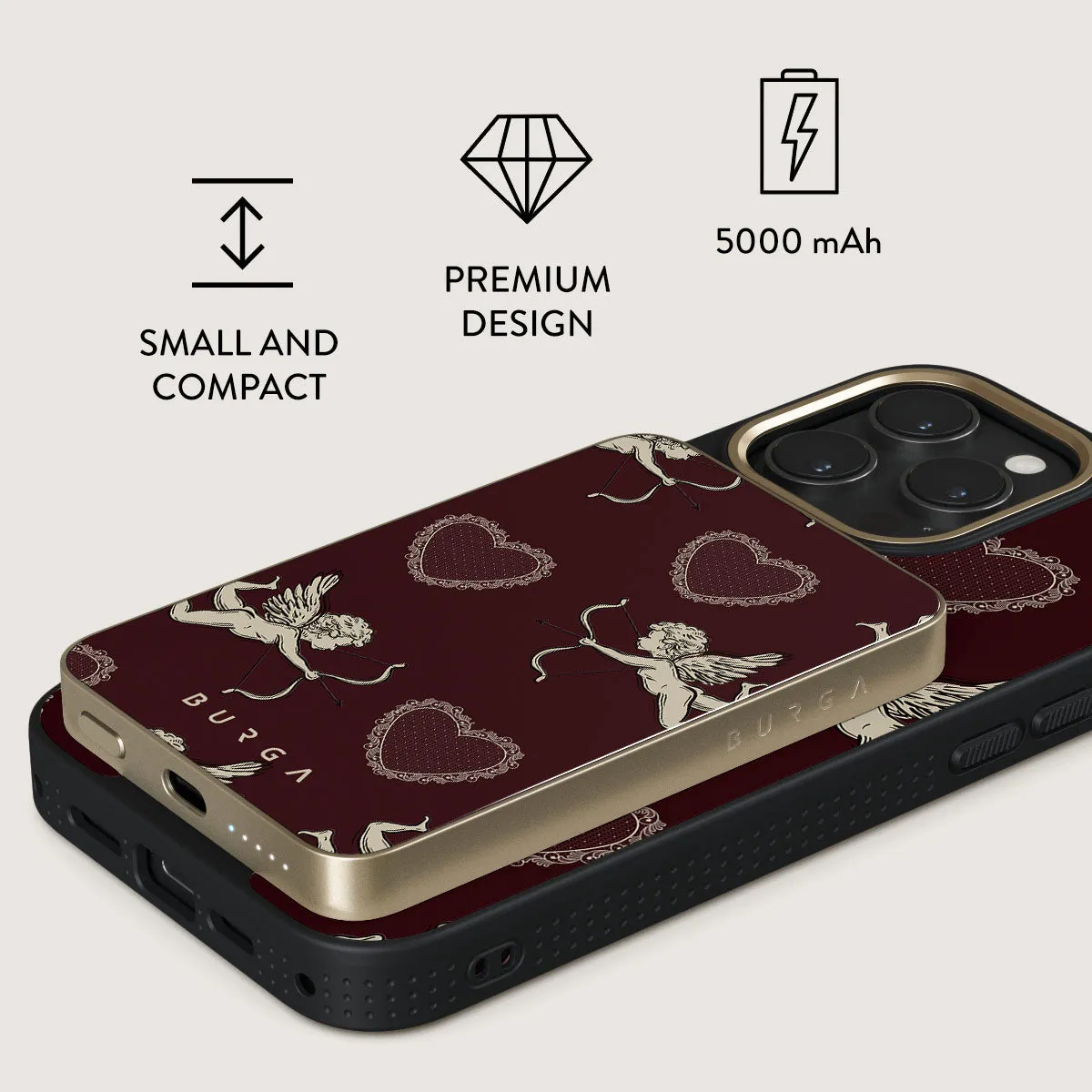 Lovestruck - Magnetic Power Bank