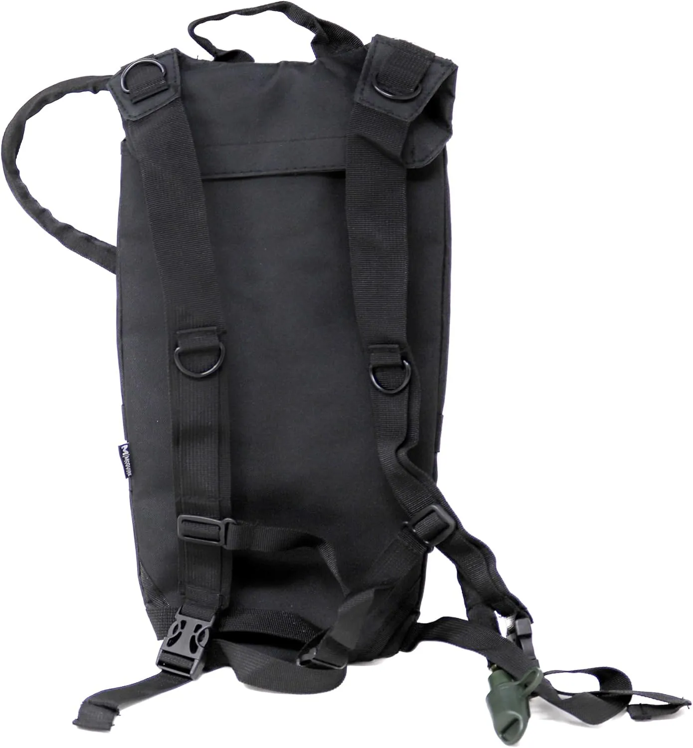 M MCGUIRE GEAR Hydration Backpack, with 3L/100 oz. Hydration Pack, Water-Resistant Nylon Hiking Pack with Water Bladder for Running, Cycling, and Biking