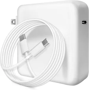 Mac Book Pro Charger-118W USB-C Power Adapter,Charger for Mac Pro Mac Air 2025 2024 2023 2022 2021 2020 13 14 15 16 Inch M1 M2 M3 M4,Include 7.2ft Cable as Fast as Original Quality