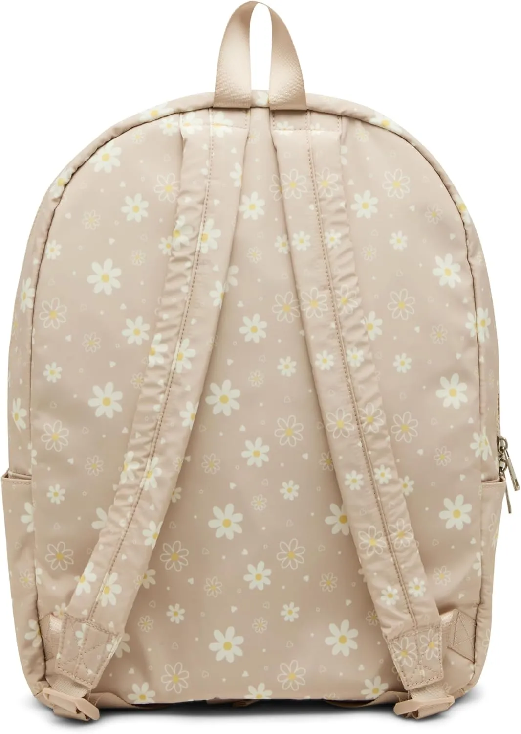 Madden Girl Women's Backpack, Khaki Daisy, Large