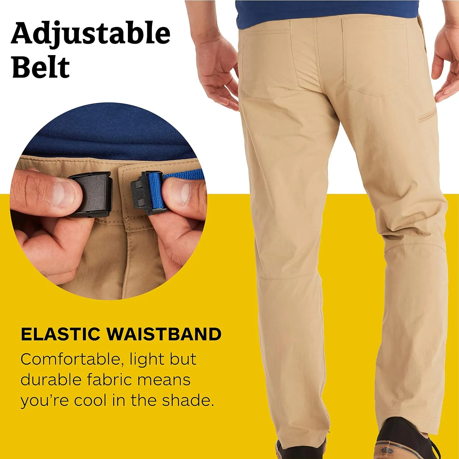 MARMOT Men's Arch Rock Pant - Lightweight, Breathable, Quick-Drying Hiking Pant with UPF Protection