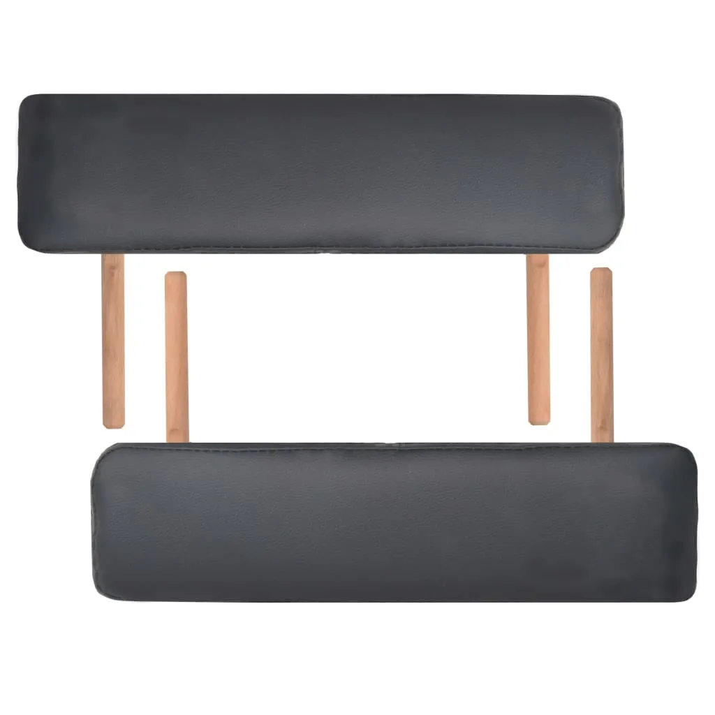 Massage Table Foldable Massage Therapy Bed Beauty Couch 3 Zones Thick