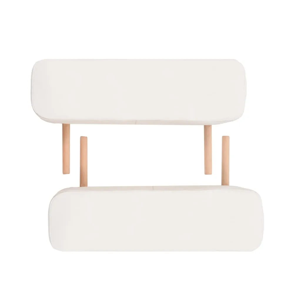 Massage Table Foldable Massage Therapy Bed Beauty Couch 3 Zones Thick