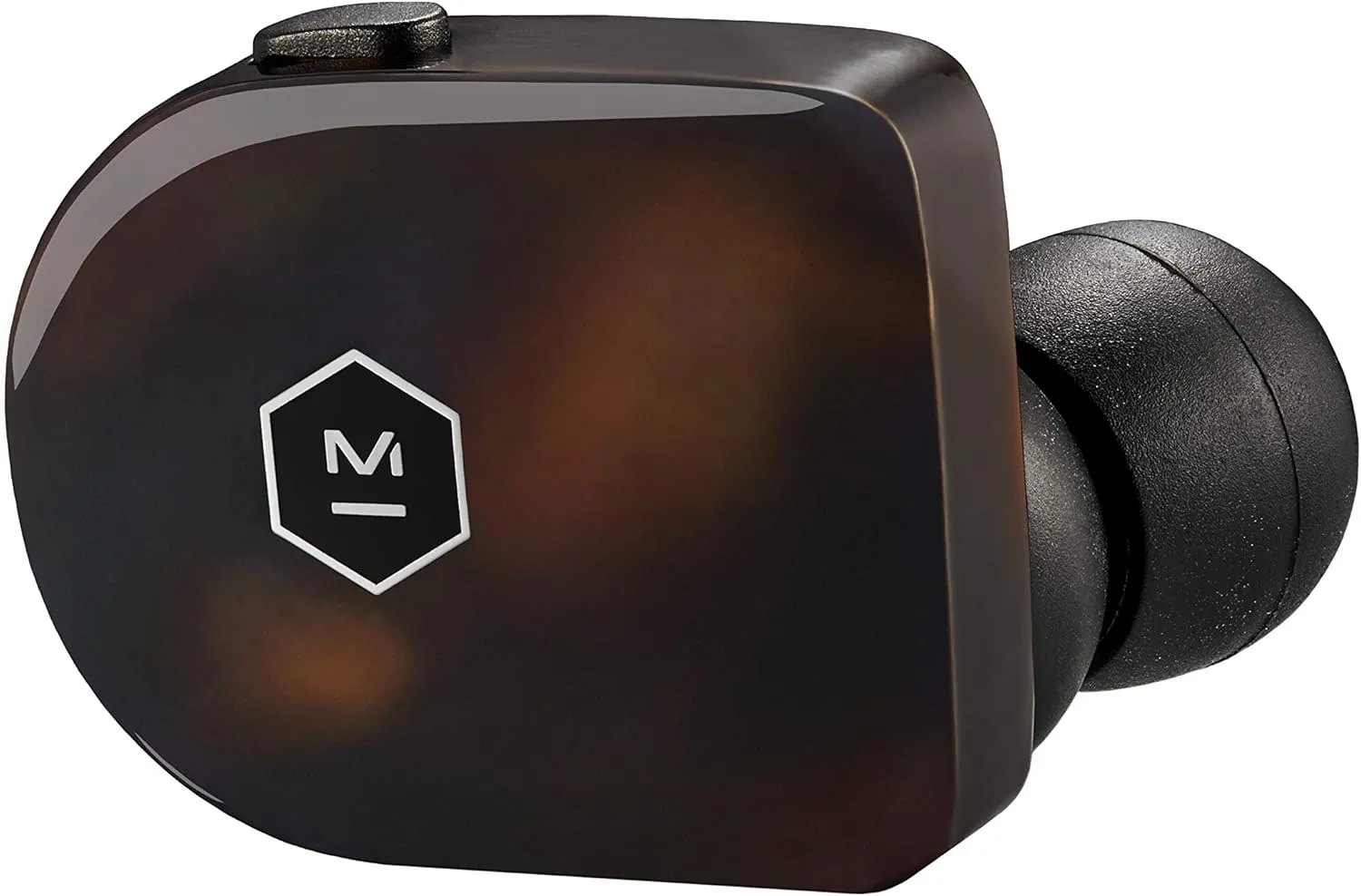 Master & Dynamic MW07TS MW07 True Wireless Earphones - Bluetooth Enabled Noise Isolating Earbuds - Lightweight Quality Earbuds for Music, Tortoiseshell