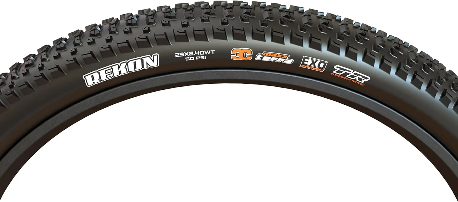 MAXXIS Rekon - Dual Compound - 29, 27.5, 24 - EXO - E25 Rating, Tubeless | Light-Duty Trail Tire
