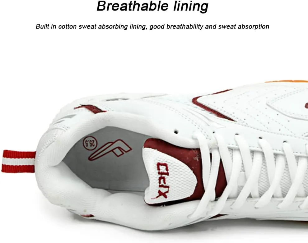 Maylrvjv Men's Badminton Shoes Lightweight Wear-Resistant Indoor Court Training Racketball Squash Tennis Athletic Shoes