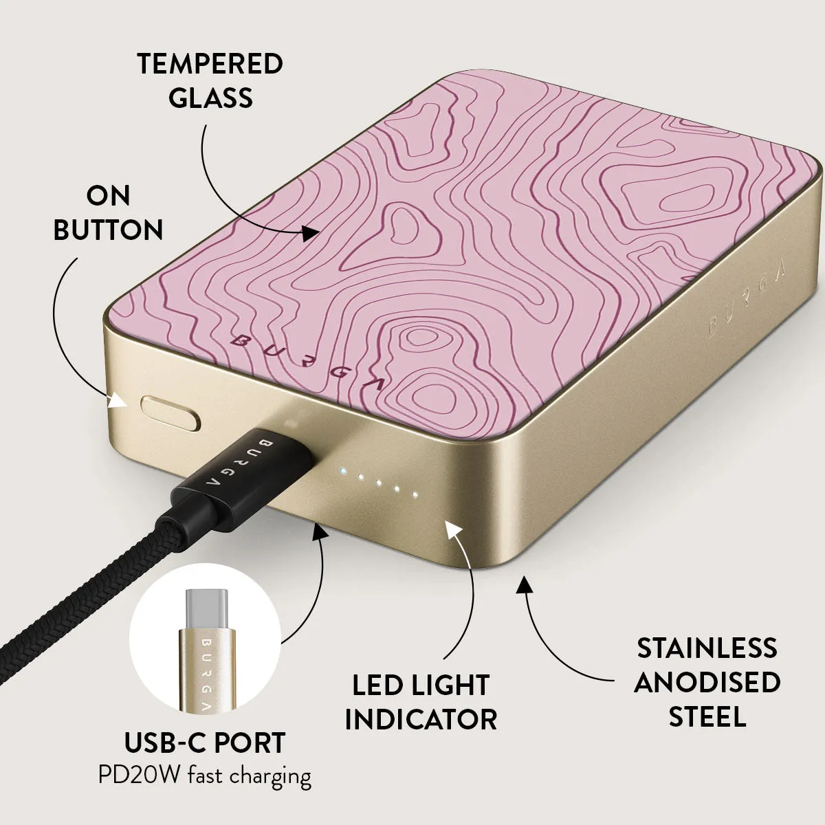 Maze - Magnetic Power Bank