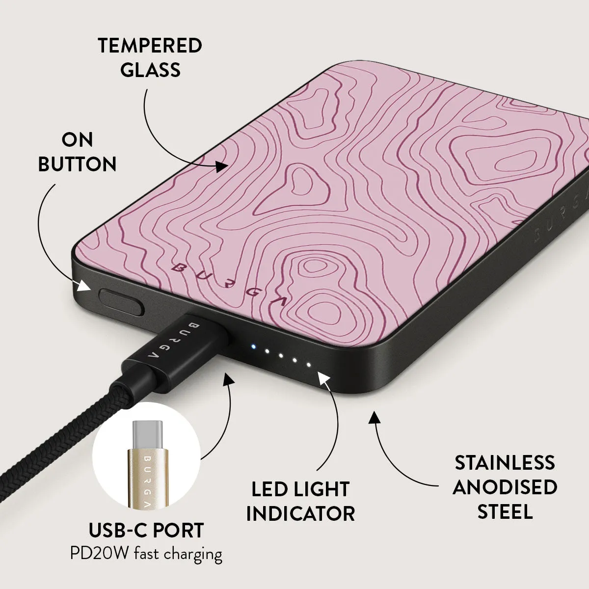 Maze - Magnetic Power Bank