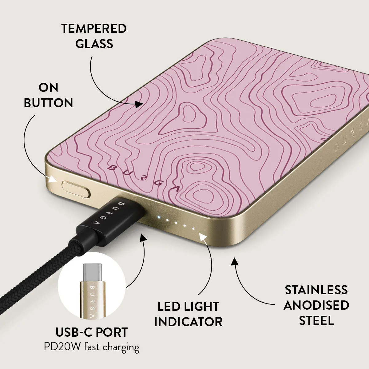 Maze - Magnetic Power Bank