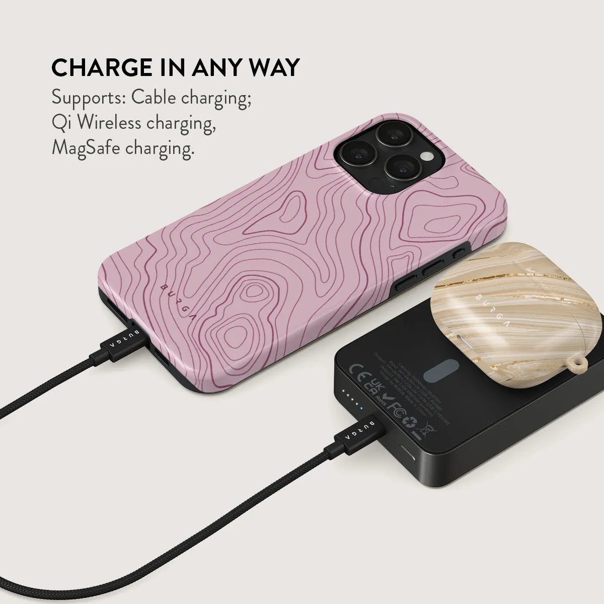 Maze - Magnetic Power Bank