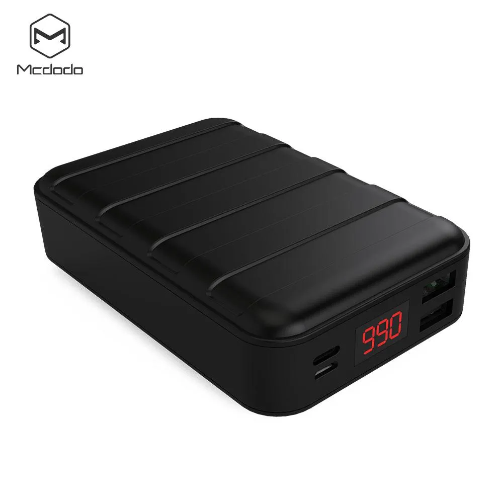 Mcdodo Dual USB Ports 20000mAh Power bank with digital display