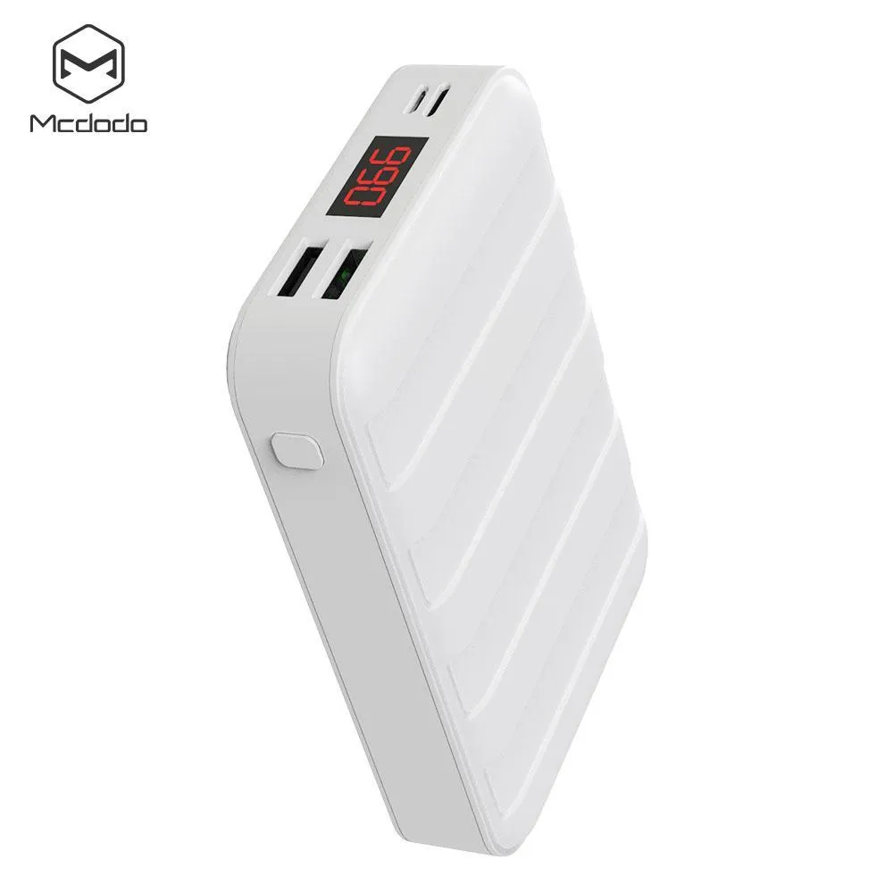 Mcdodo Dual USB Ports 20000mAh Power bank with digital display