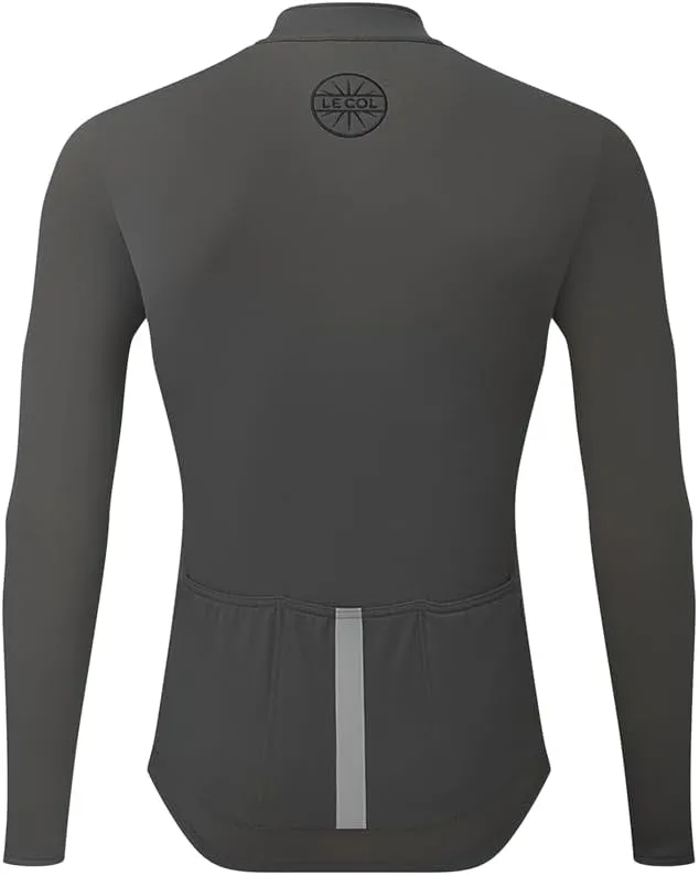Men's Hors Categorie Jersey | Long Sleeve Bike Shirt | Thermal Fabric, Rear Pockets, Lightweight