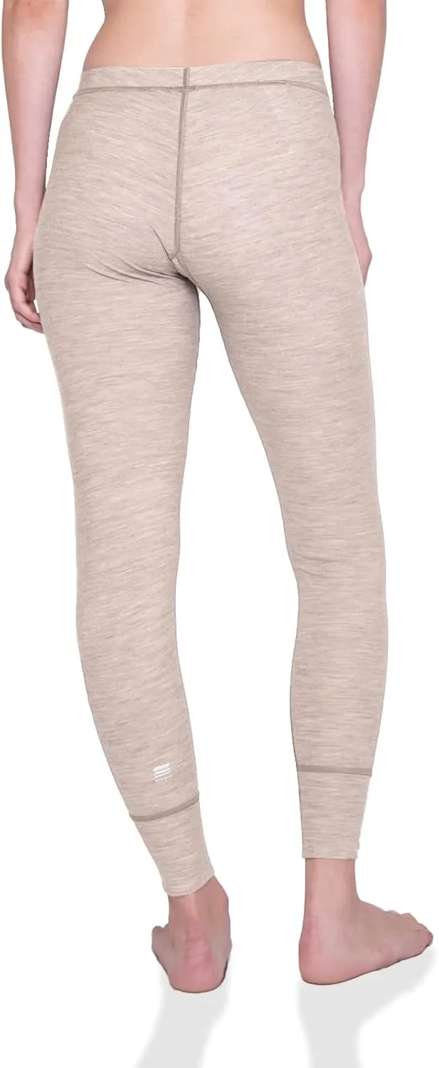 MERIWOOL Women’s Base Layer Bottoms - Lightweight Merino Wool Thermal Pants