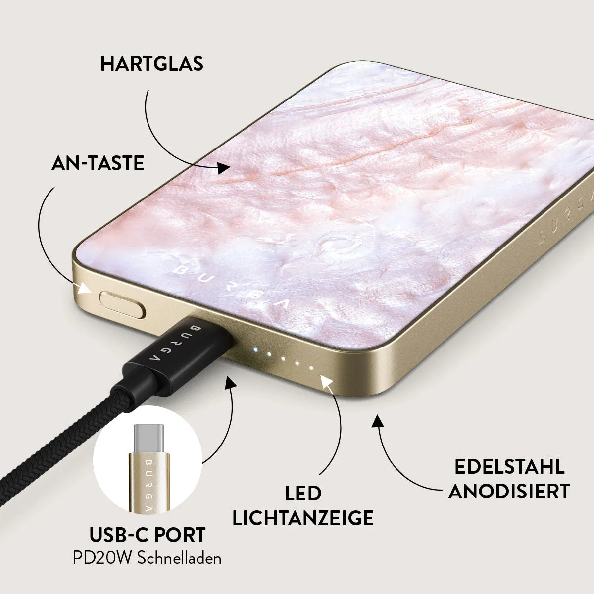 Mermaid Crown - Magnetic Powerbank