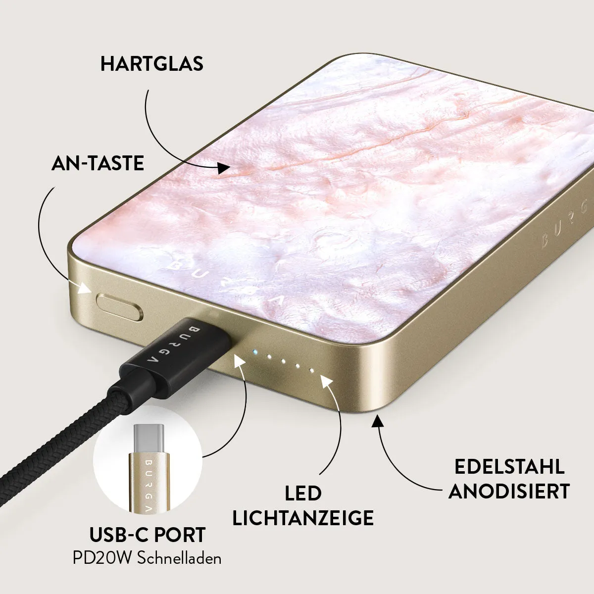 Mermaid Crown - Magnetic Powerbank