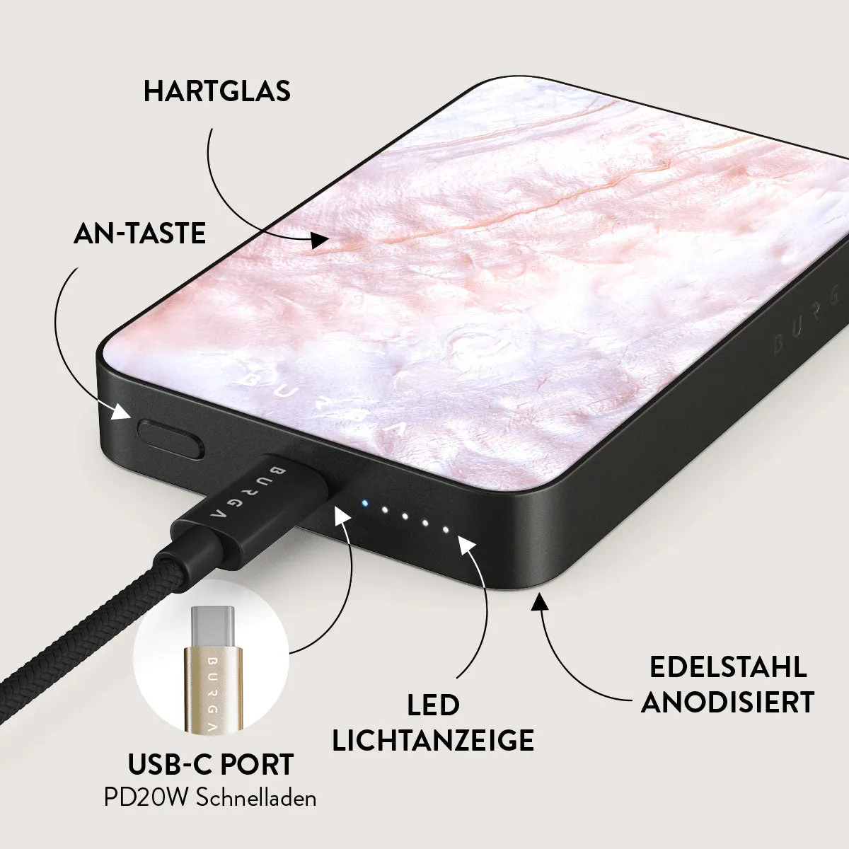 Mermaid Crown - Magnetic Powerbank