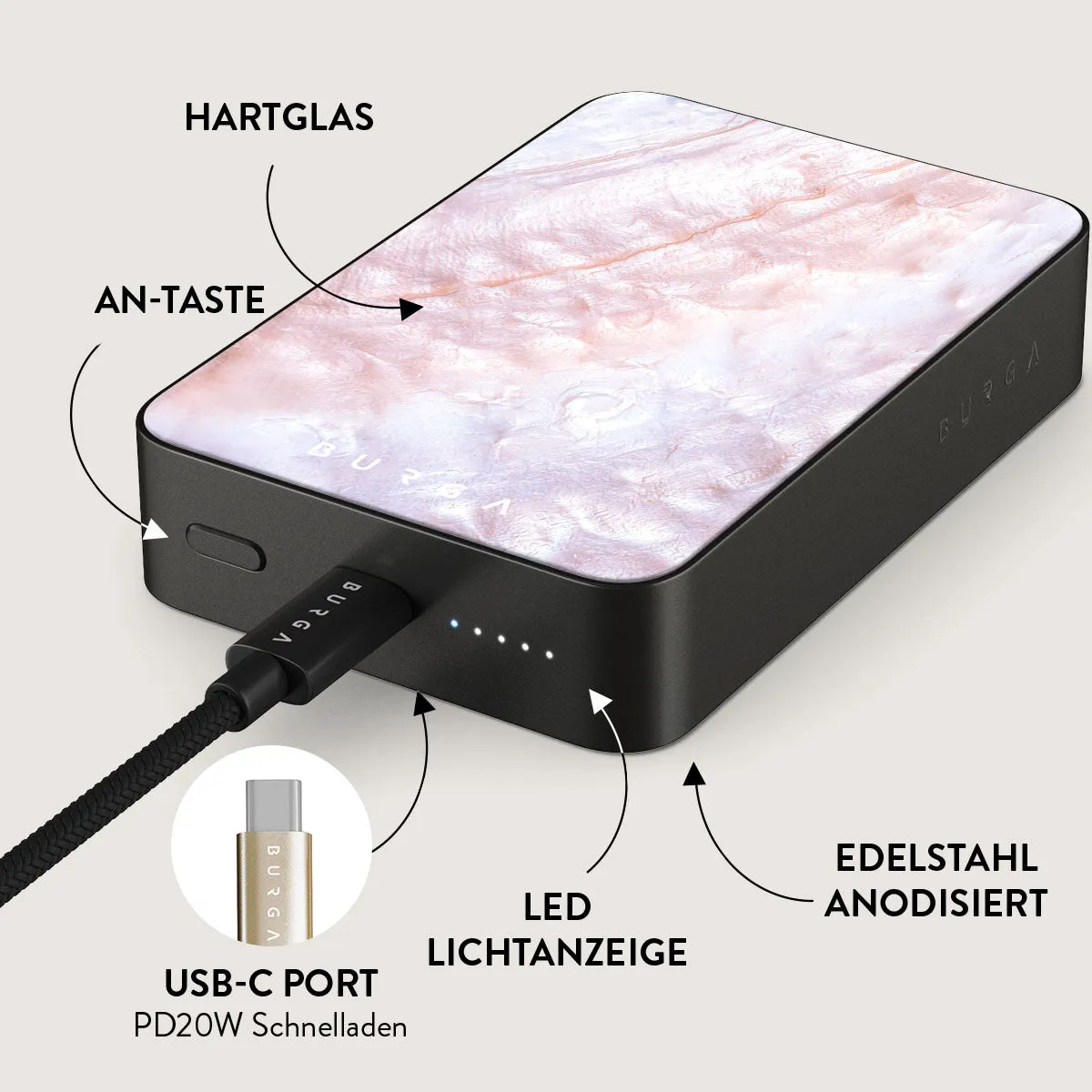 Mermaid Crown - Magnetic Powerbank