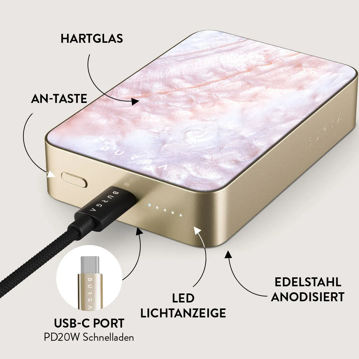 Mermaid Crown - Magnetic Powerbank
