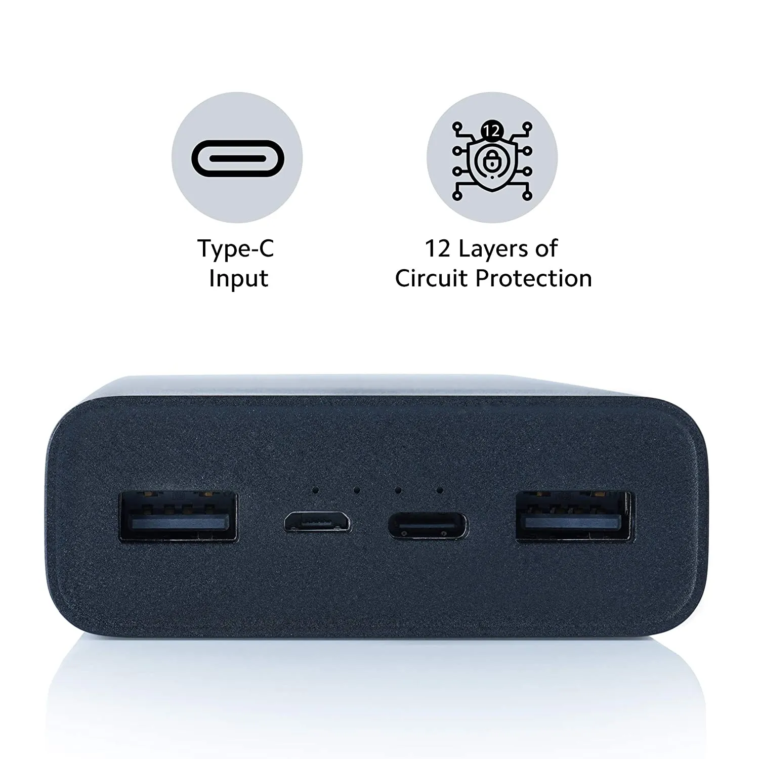 Mi 10000 mAh 3i Lithium Polymer Power Bank | Dual Input and Output Ports | 18W Fast Charging |  Metal Body