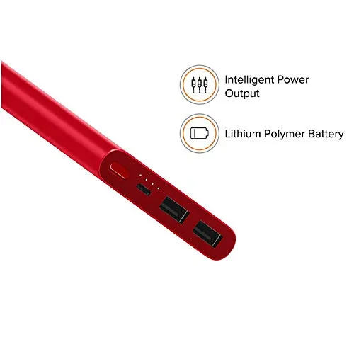Mi 10000 mAh 3i Lithium Polymer Power Bank | Dual Input and Output Ports | 18W Fast Charging |  Metal Body