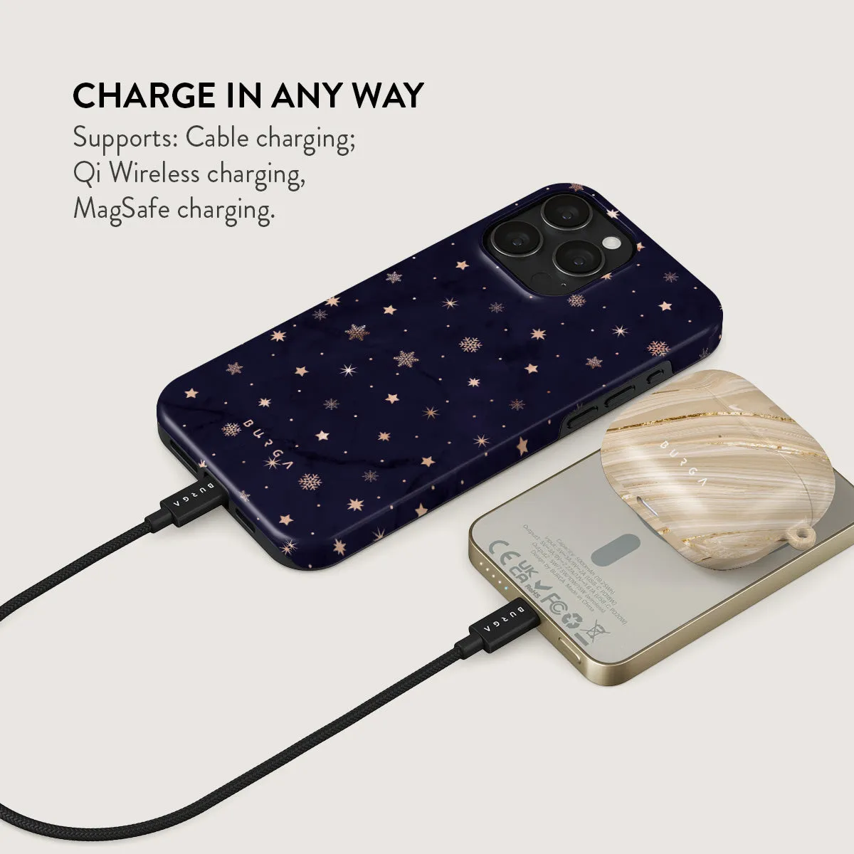 Midnight Kiss - Star Magnetic Power Bank