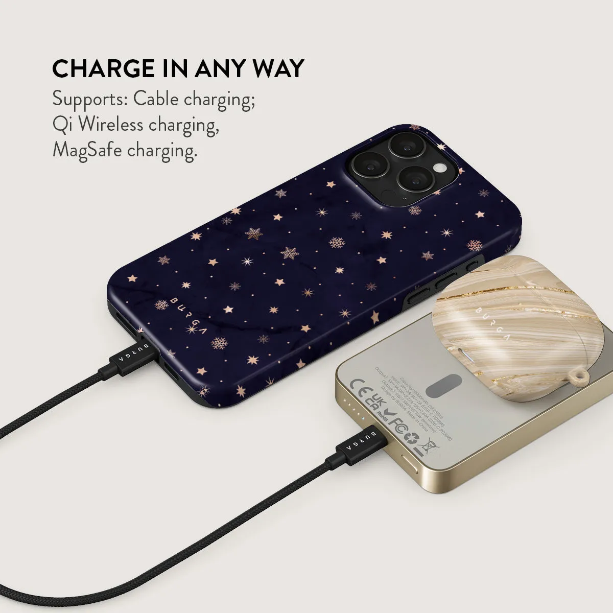 Midnight Kiss - Star Magnetic Power Bank