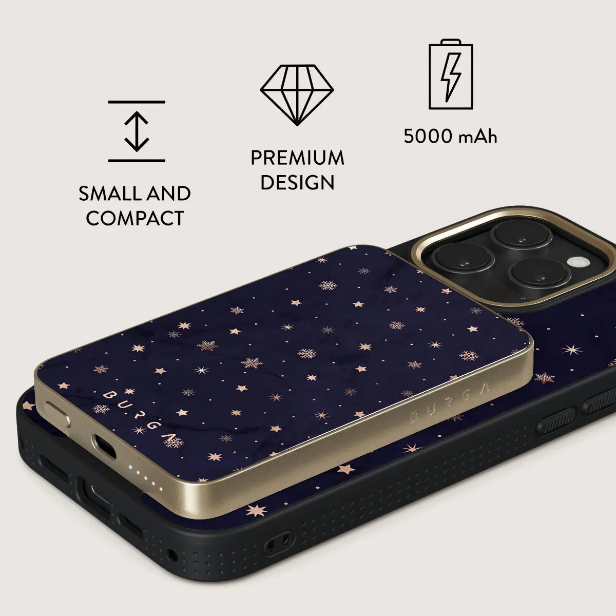 Midnight Kiss - Star Magnetic Power Bank
