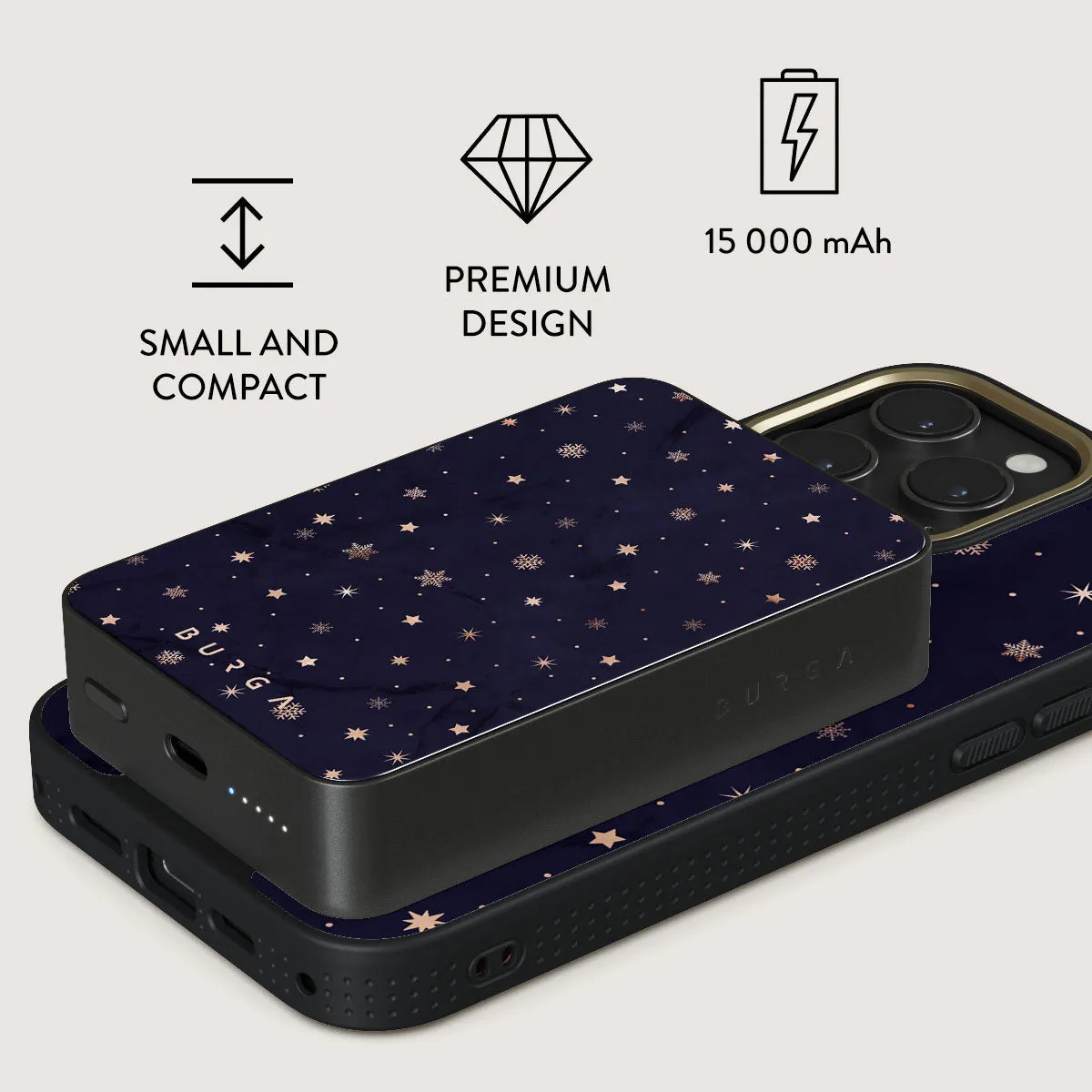 Midnight Kiss - Star Magnetic Power Bank