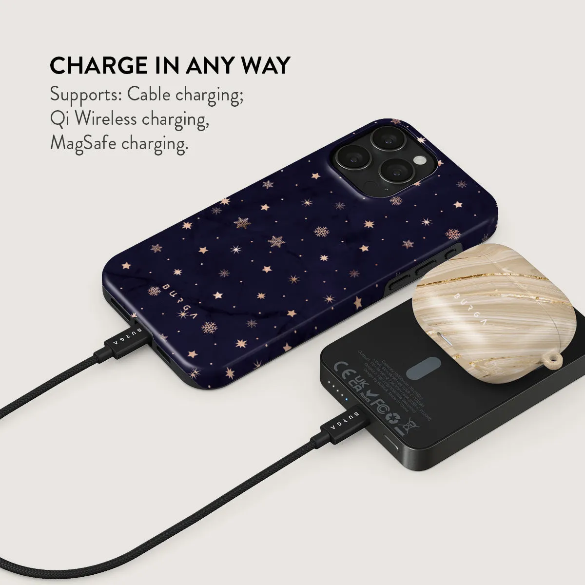 Midnight Kiss - Star Magnetic Power Bank