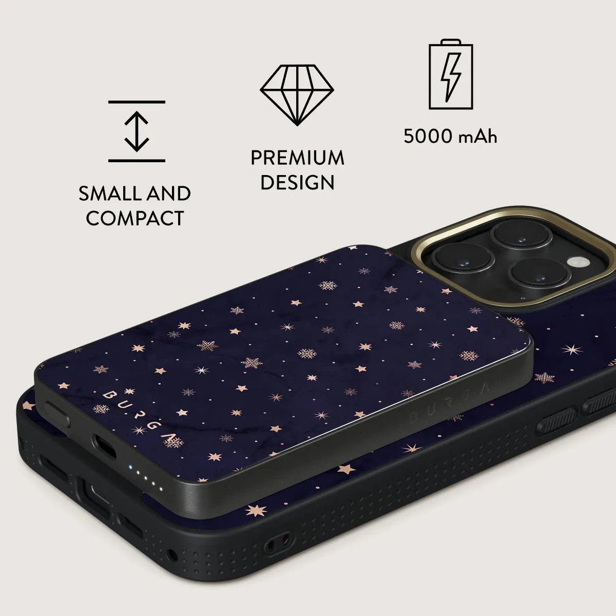 Midnight Kiss - Star Magnetic Power Bank