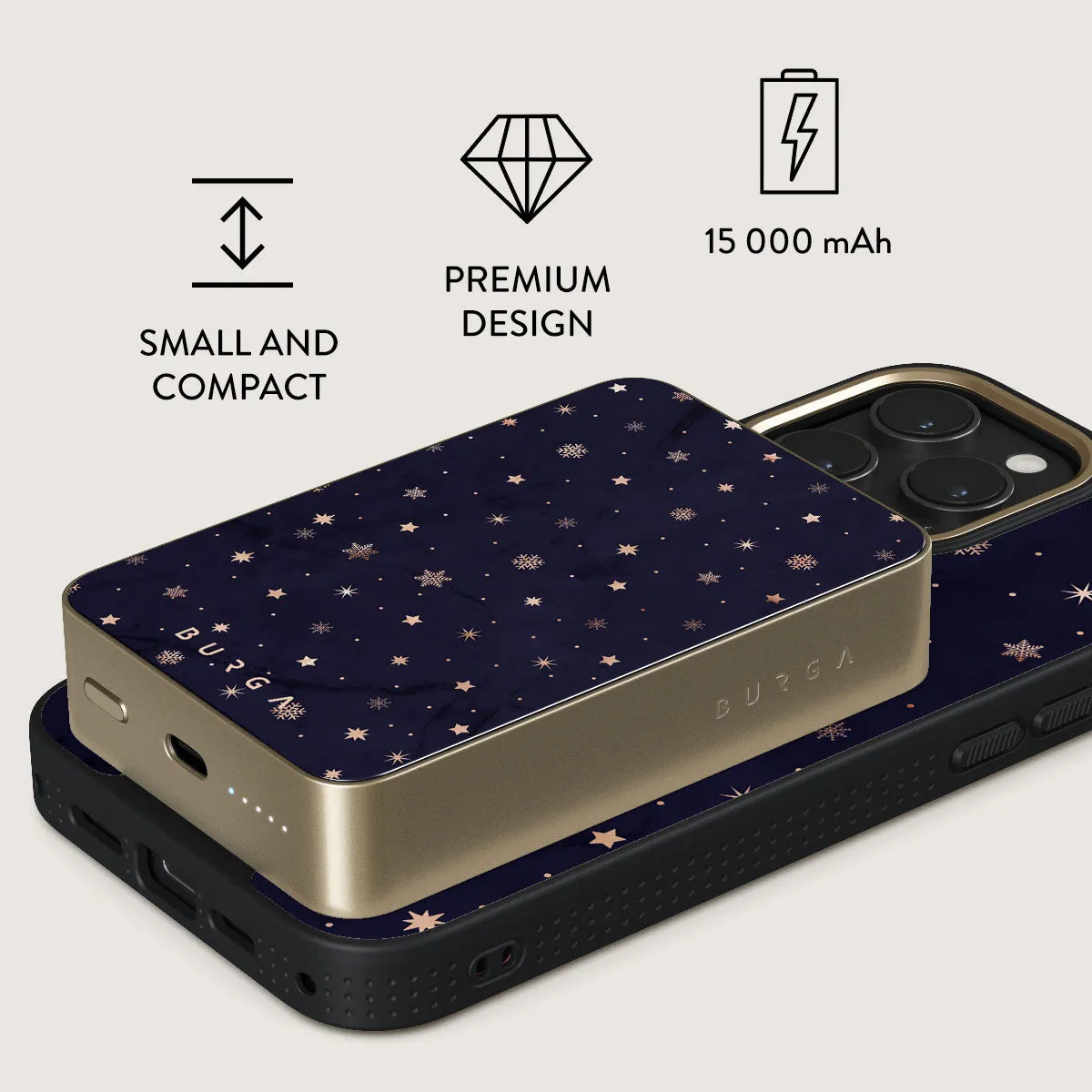 Midnight Kiss - Star Magnetic Power Bank