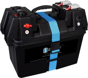Mighty Max Battery Group 24 Smart Battery Box 12V Power Center for Popup Camper