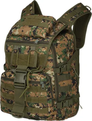 Military Tactical Backpack for Men Women 35L, Hiking Trekking Rucksack Molle Bag for Traveling Mountain Hunting
