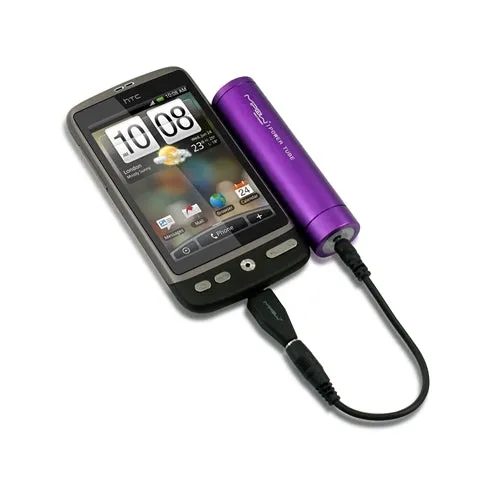 Mipow Power Tube 2200mAh Mobile Devices Backup Battery Purple