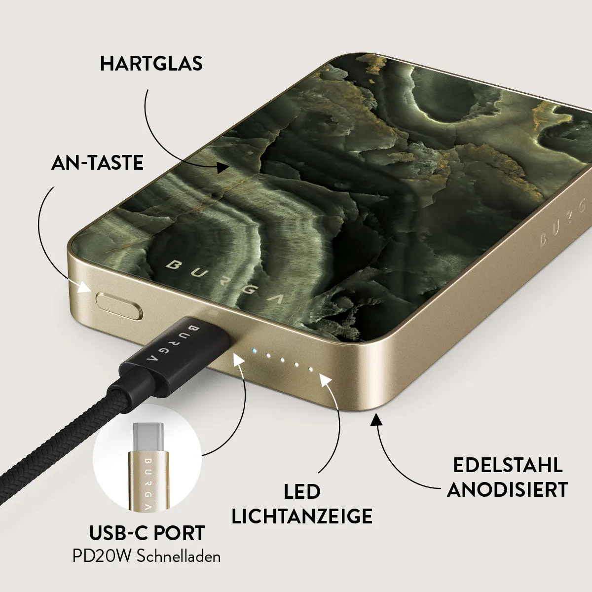 Misty Forest - Magnetic Powerbank