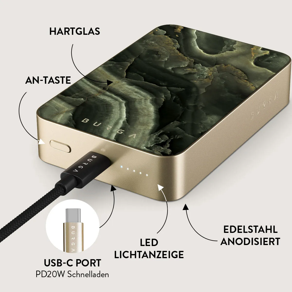 Misty Forest - Magnetic Powerbank