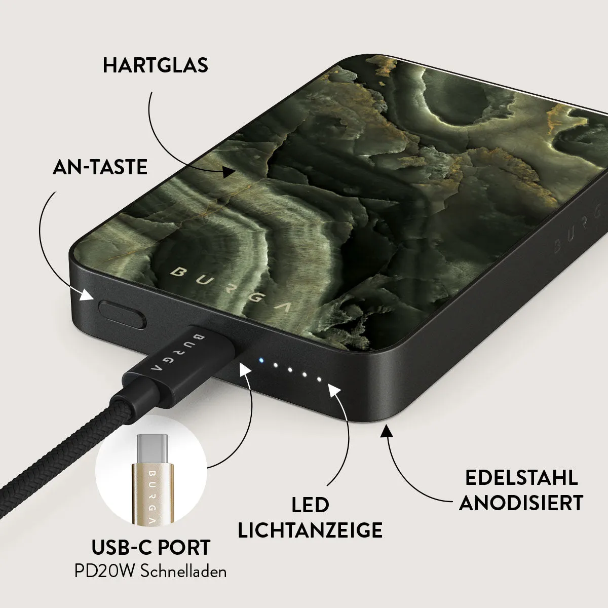 Misty Forest - Magnetic Powerbank