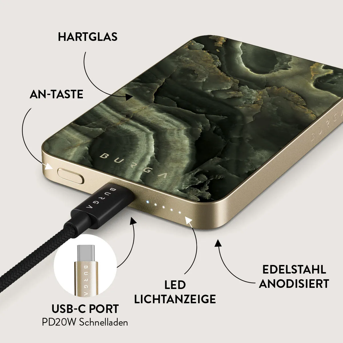Misty Forest - Magnetic Powerbank