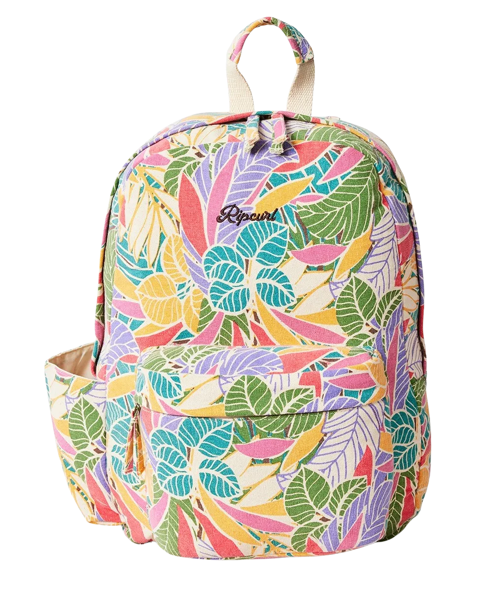 Mixed Canvas 18L Backpack in Dark Chocolate