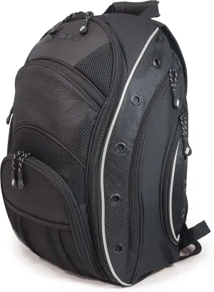 Mobile Edge Black/Silver EVO Laptop Backpack 16 Inch PC, 17 Inch MacBook Pro, for Men, Women, Business, Students MEEV01