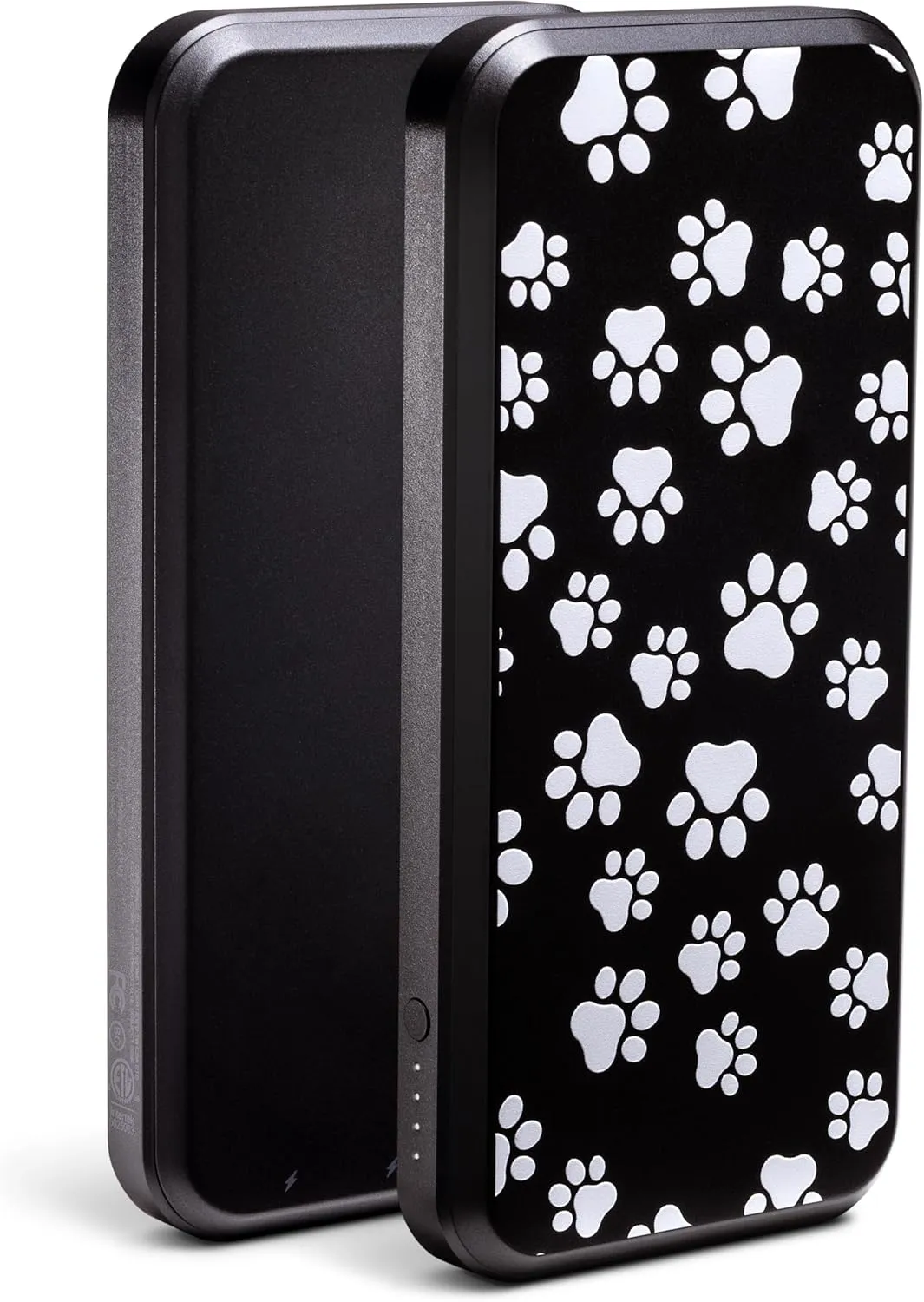 Mophie powerstation prime10 - Portable Power Bank with 10,000mAh Internal Battery, 18W USB-C PD Fast Charging, Charge 3 Devices Simultaneously, LED Power Indicator - Dog Paws