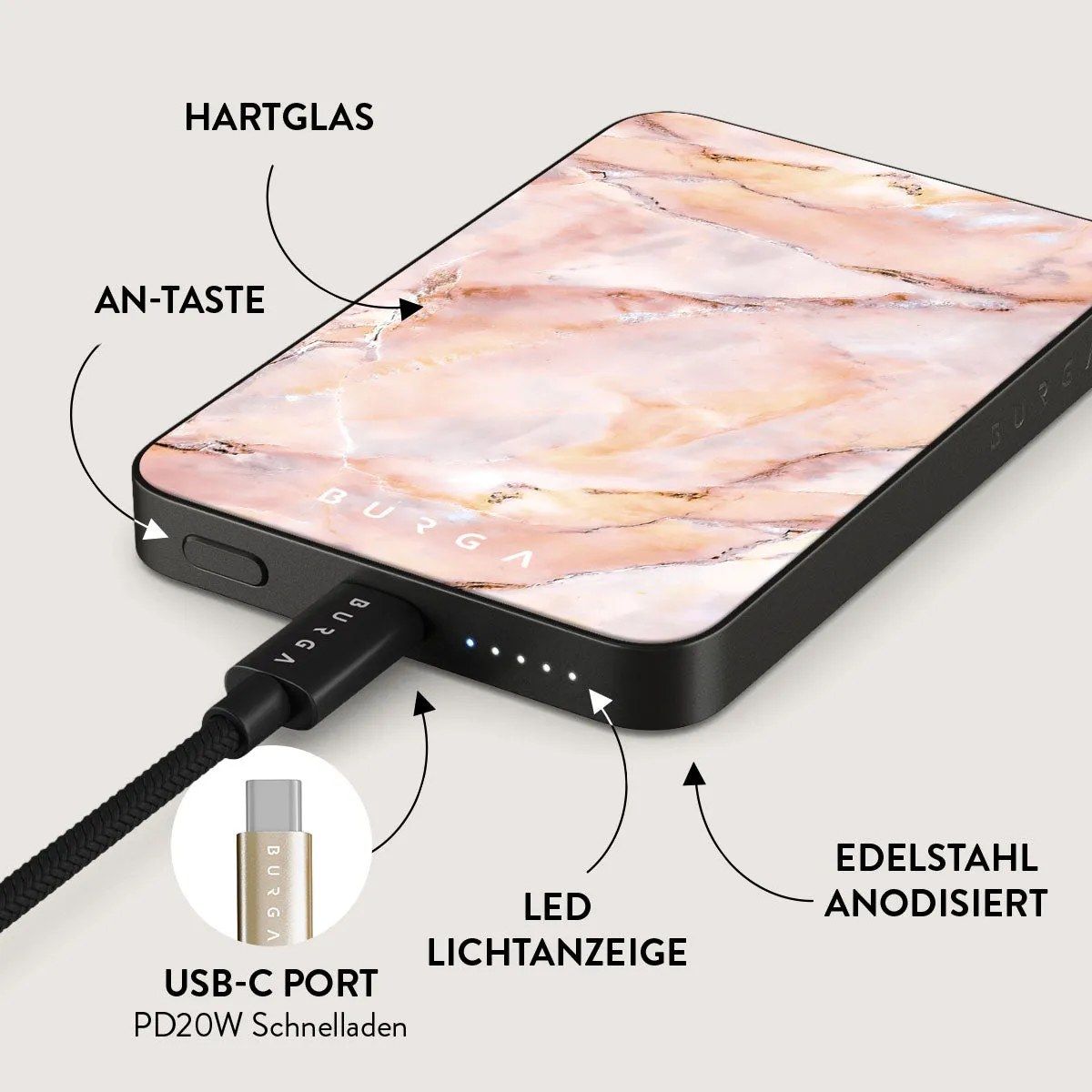Morning Sunshine - Magnetic Powerbank