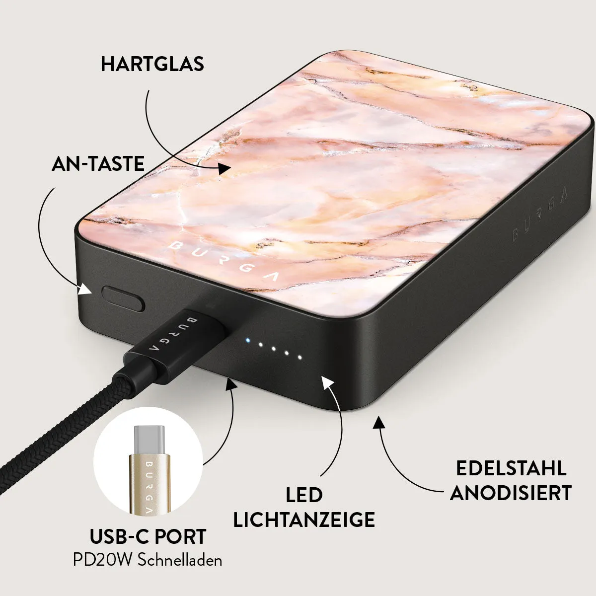 Morning Sunshine - Magnetic Powerbank