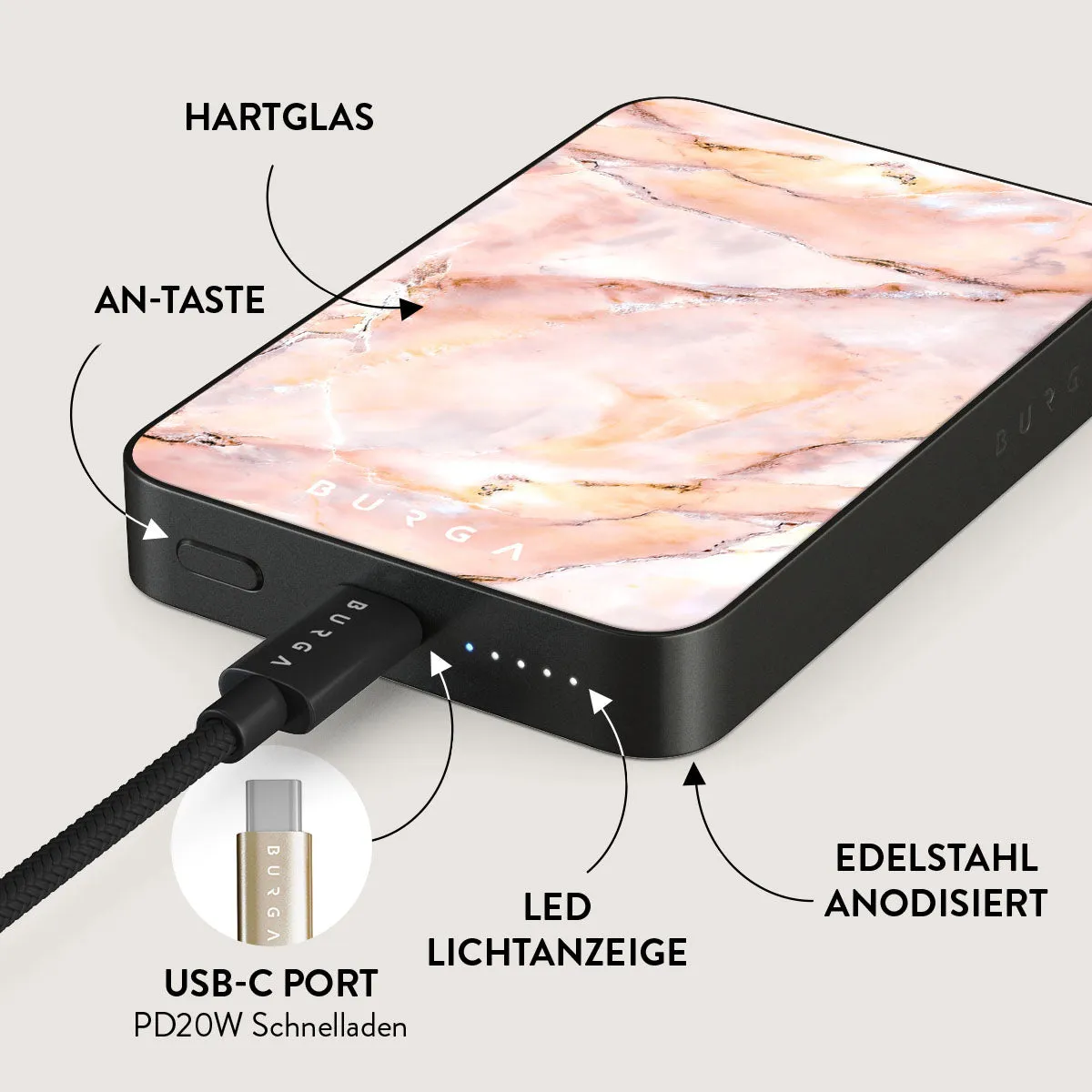 Morning Sunshine - Magnetic Powerbank