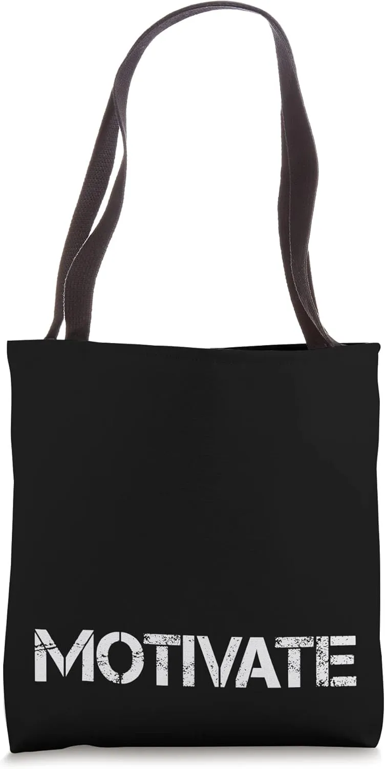 Motivate Motivational Tote Bag