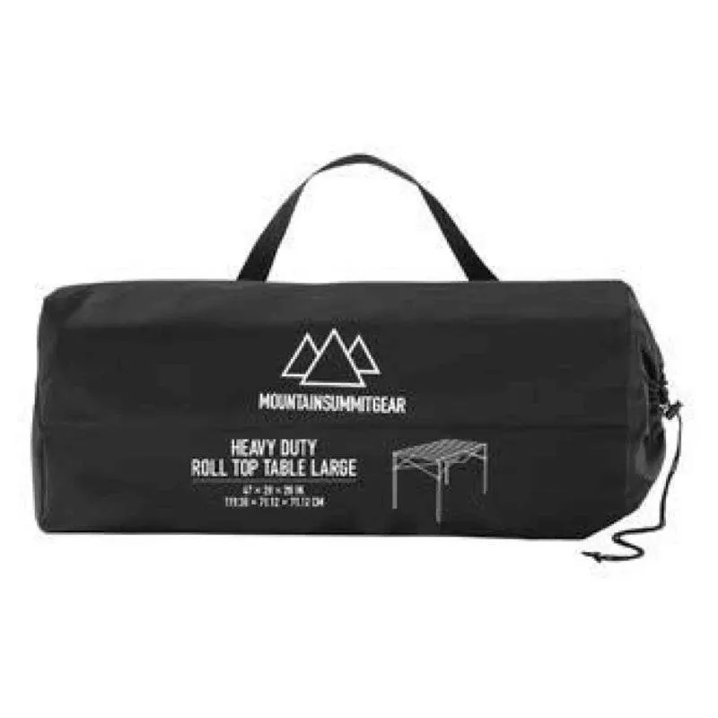 Mountain Summit Gear Heavy-Duty Roll Top Table - Large
