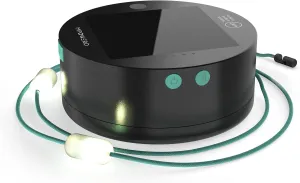 MPOWERD Luci Solar String Lights   Phone Charger: Rechargeable via Solar or USB-C, White 18', 100 Lumens LEDs, Lasts Up to 20 Hours, Waterproof, Camping, Pool/Patio, and Travel